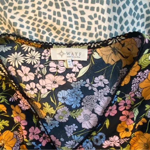 Anthropologie | WAYF | LS Floral Boho Dress - Picture 4 of 5